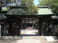 葛飾八幡宮の山門