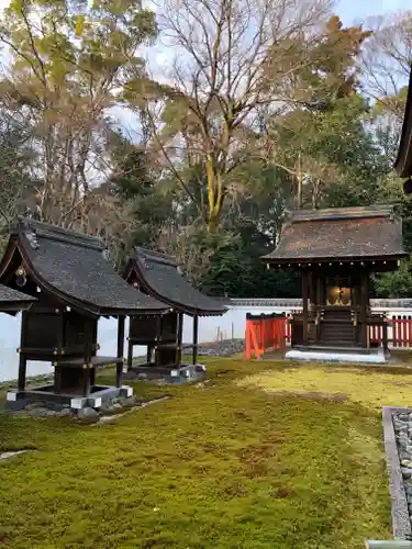 賀茂御祖神社（下鴨神社）の末社・摂社