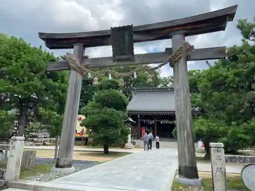 松陰神社の鳥居