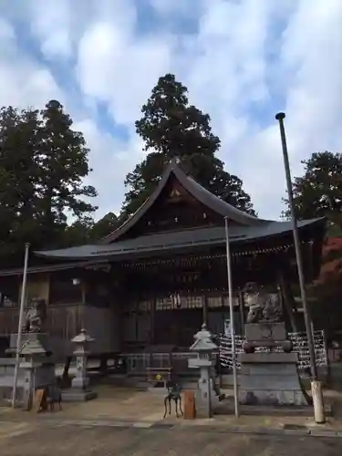 田村神社の本殿・本堂