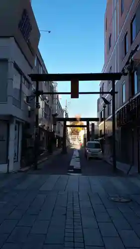 安積國造神社の鳥居