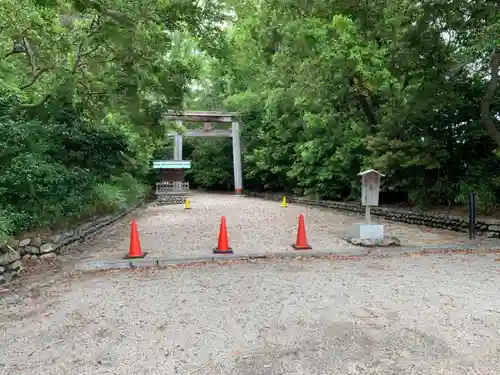 津八幡宮の鳥居