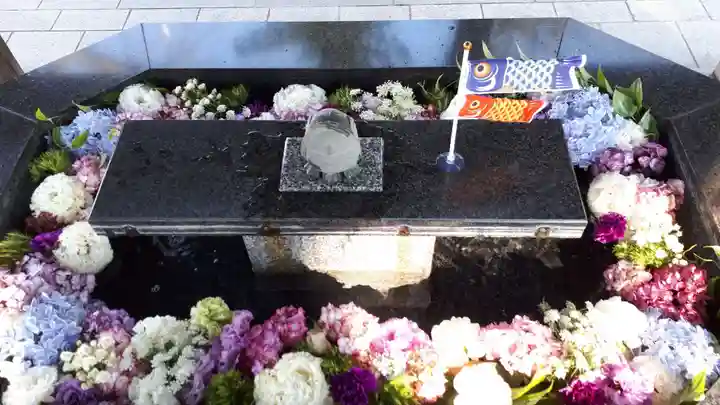 新琴似神社の手水舎