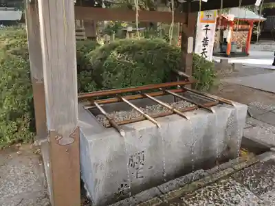 千葉神社の手水舎
