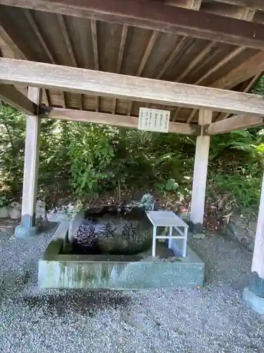足寄神社の手水舎
