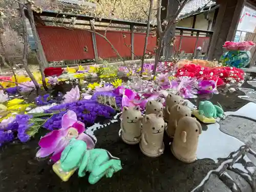 前玉神社の手水