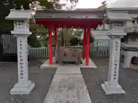 加波山神社真壁拝殿の手水舎