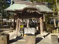 諏訪大社下社秋宮の手水舎