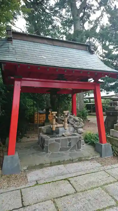 伊去波夜和氣命神社の手水舎