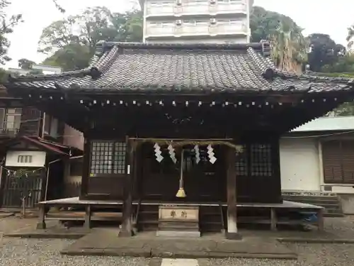 湯前神社の本殿・本堂