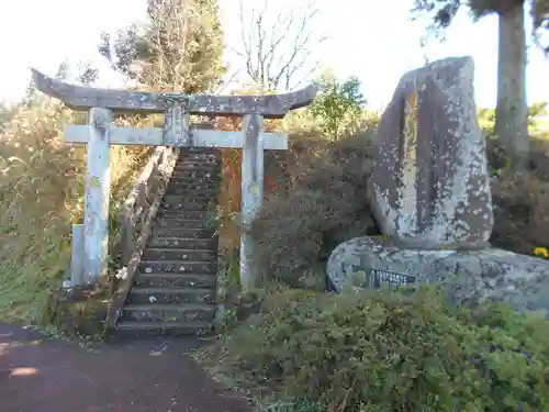 倉岳神社の鳥居