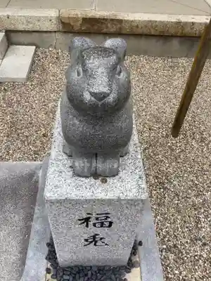 三輪神社の狛犬