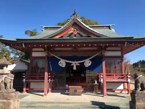 市来神社の本殿