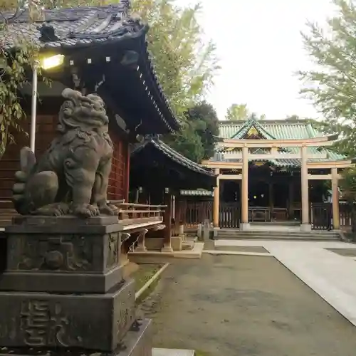 牛嶋神社の狛犬