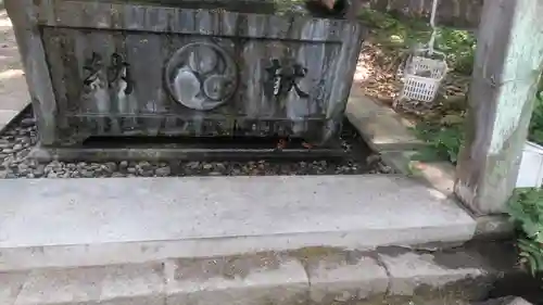 伊美別宮社の手水舎