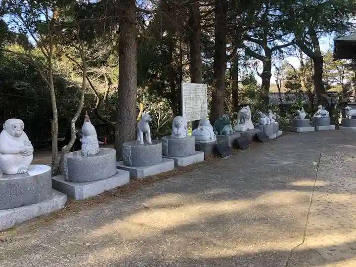 大満寺の像