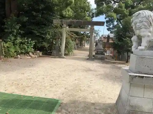 都波岐奈加等神社の鳥居