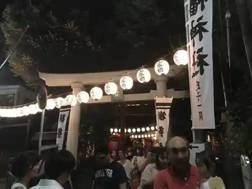 天沼八幡神社のお祭り