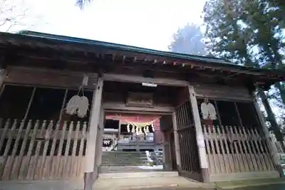 田村神社の山門・神門