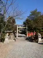 赤尾渋垂郡辺神社の鳥居