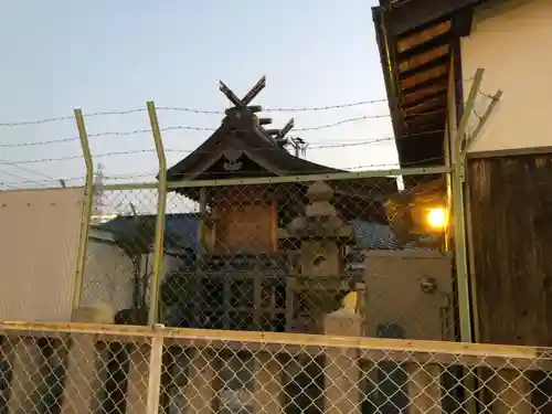 須牟地曽根神社の本殿