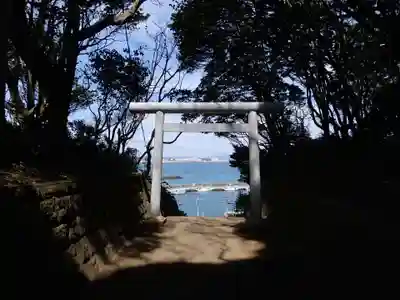酒列磯前神社の鳥居