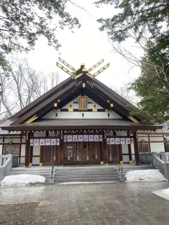 新琴似神社の本殿・本堂
