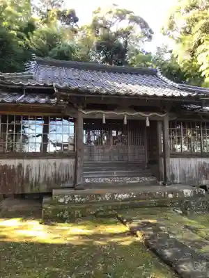 津田明神　安楽寺の本殿・本堂
