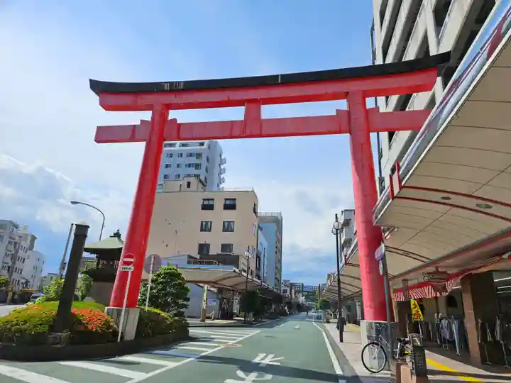 静岡浅間神社の鳥居