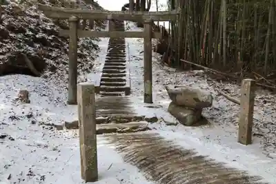 季田神社の鳥居