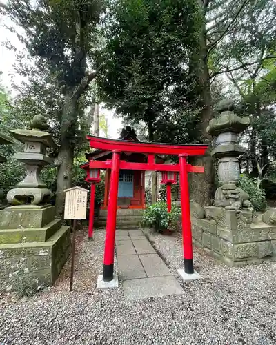 岩槻久伊豆神社の末社・摂社