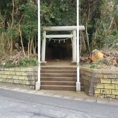 雙宮神社の鳥居