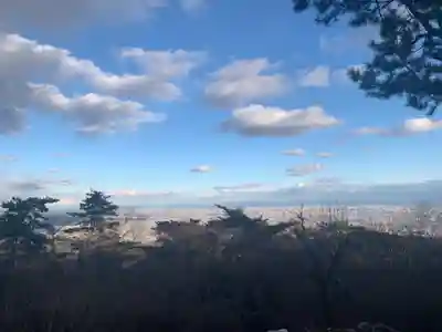 六甲山神社の景色
