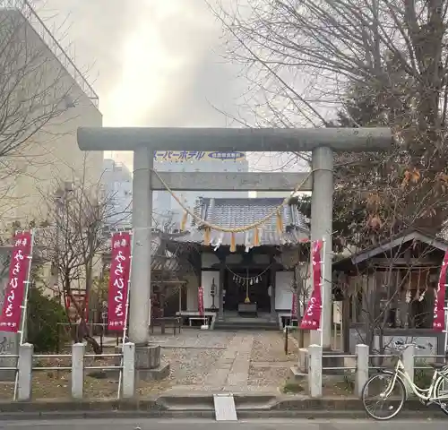 庚申神社の鳥居