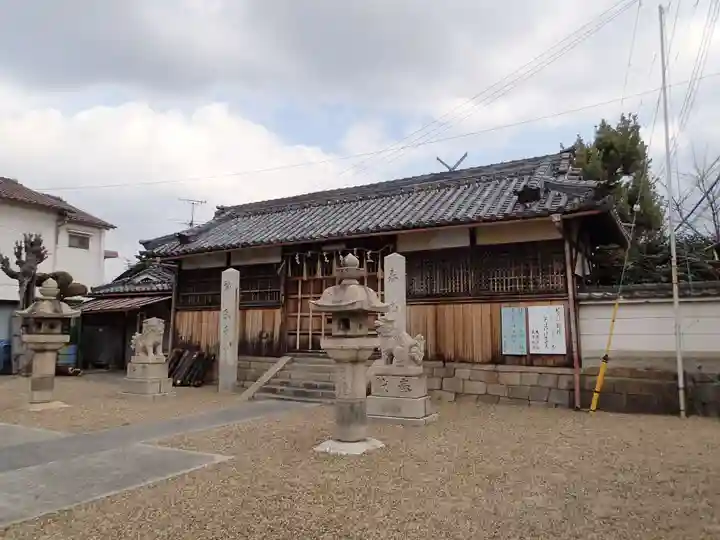 志疑神社の本殿・本堂