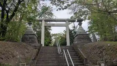 東神楽神社の鳥居