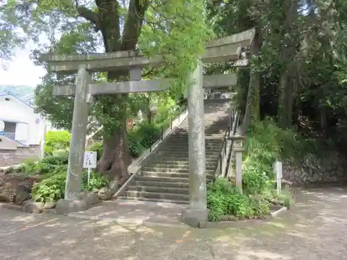 伊豆山神社の鳥居