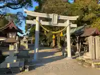 都波岐奈加等神社の鳥居