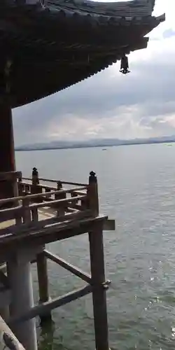 満月寺（浮御堂）の景色