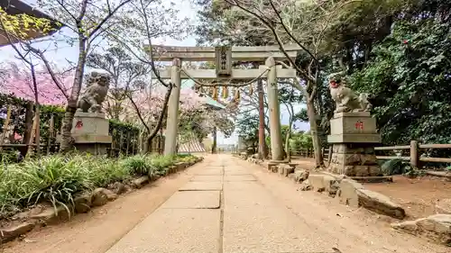 飯綱神社の鳥居