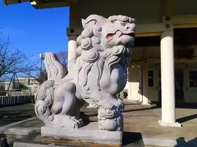 南陽神社の狛犬