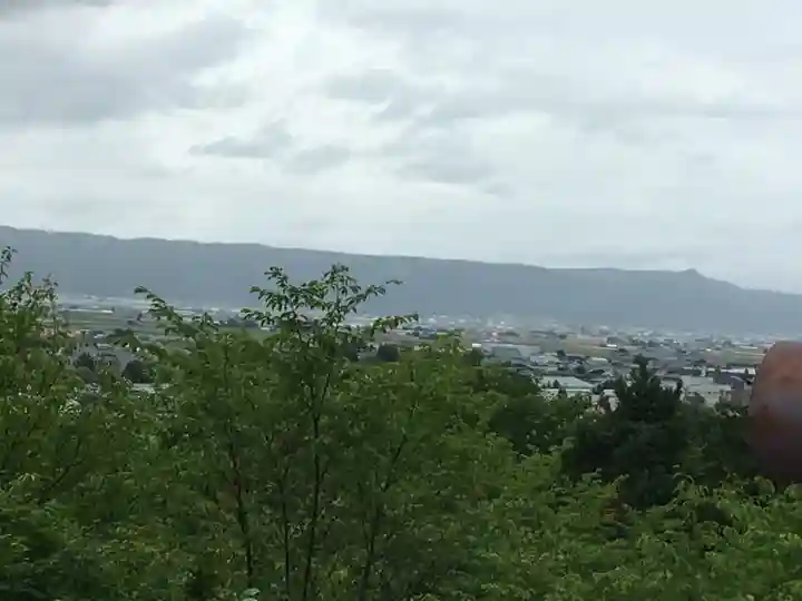 中富良野神社の景色