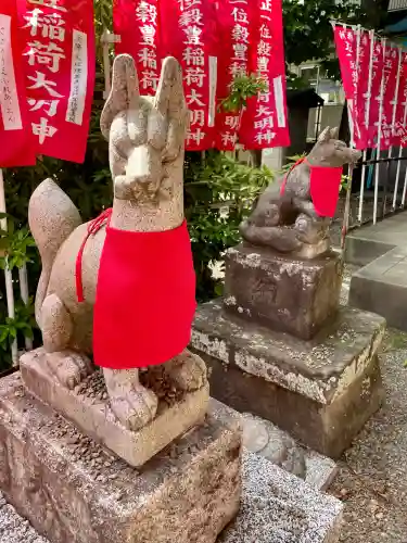 本町南町八幡神社の像