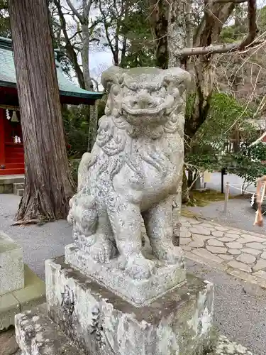 伊豆山神社の狛犬