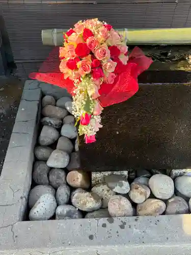 上尾御嶽神社の手水舎