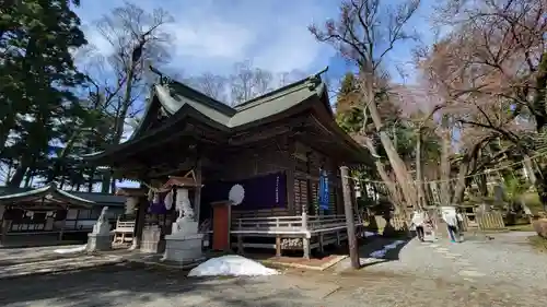 小室浅間神社の本殿・本堂