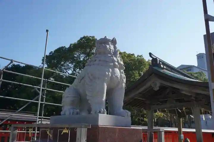 十日恵比須神社の狛犬