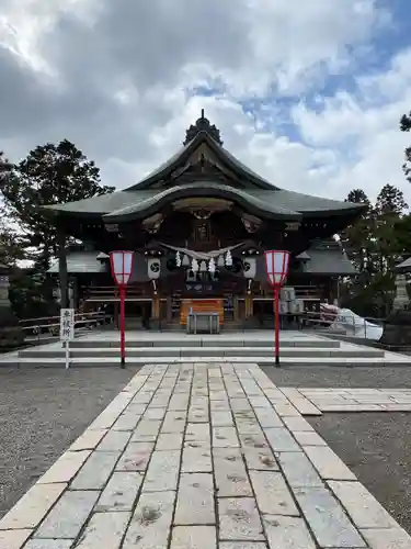 五泉八幡宮の本殿