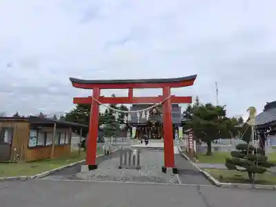 美瑛神社の鳥居