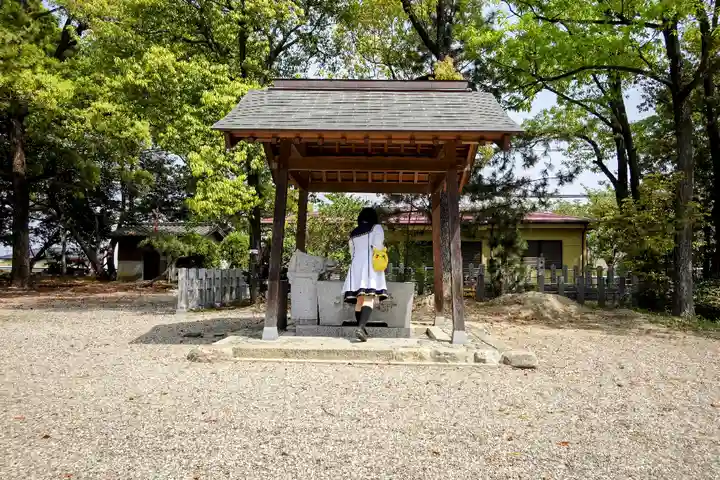 神明社(大脇神明社)の手水舎